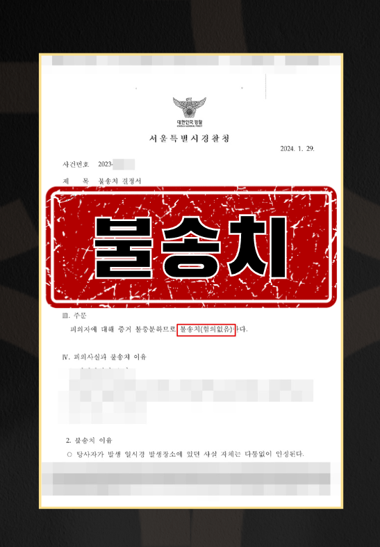 클럽강제추행주량불송치