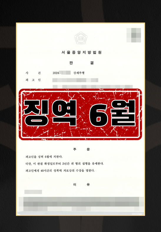 성추행약식기소