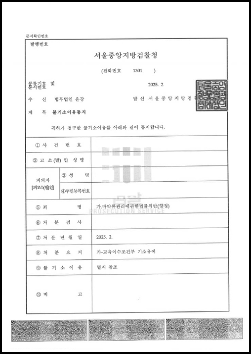 우울증 및 대인기피증으로 인한 초범의 필로폰 투약 마약류관리법 위반 혐의